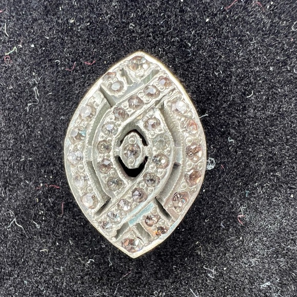 Jewelry - Silver pendant slide for an omega